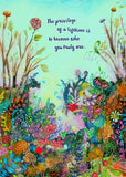 Dreamy Garden Birthday Card from Artists to Watch