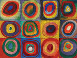 Wassily Kandinsky: Squares with Concentric Circles 500-Piece Jigsaw Puzzle