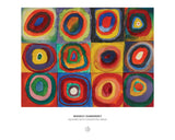 Wassily Kandinsky: Squares with Concentric Circles 500-Piece Jigsaw Puzzle