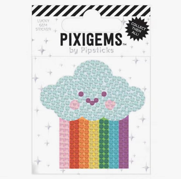 Coco Cloud Pixigem Sticker by Pipsticks