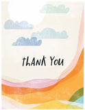 8 Boxed Clouds Thank You Notecards by Artists to Watch