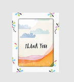8 Boxed Clouds Thank You Notecards by Artists to Watch