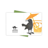 Cocktail Grackle Card by Burdock & Bramble