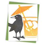Cocktail Grackle Card by Burdock & Bramble