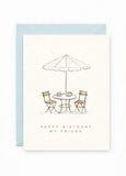 Coffee Birthday Greeting Card by Sweet Julie Marie