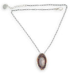 Teaching Coin Moonstone Necklace by Vanessa Savlen