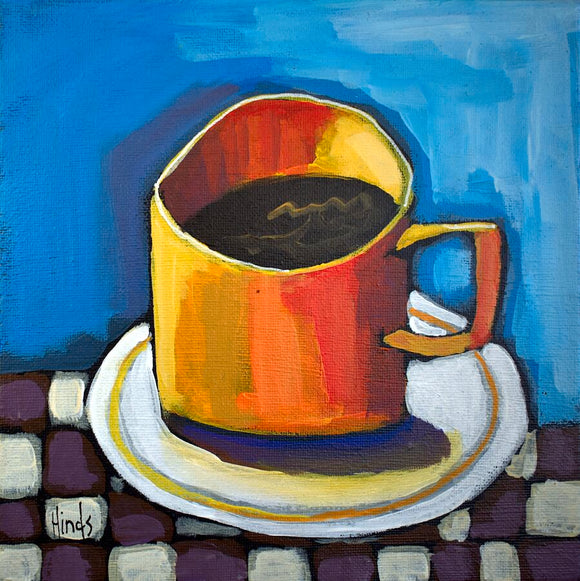 Colorful Coffee Mug by David Hinds