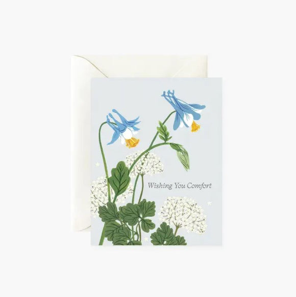Wishing You Comfort Greeting Card by Oana Befort
