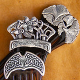 Ginkgo Hair Comb by Oberon Design