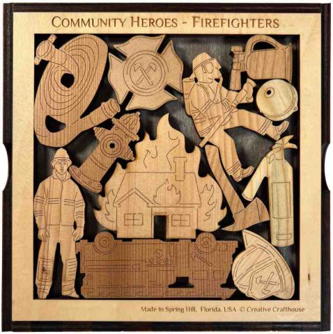 Firefighters Puzzle by Creative Crafthouse