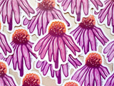 Coneflower Sticker by Nan Onkka