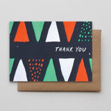 Thank You Cones and Dots Boxed Greeting Cards from Hammerpress