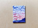 Contemplation West Magnet by Nan Onkka