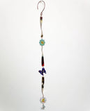 Copper Flower and Butterfly Small Chain - Enamel by Annabelle Noel Designs