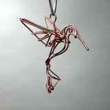 Tiny Hummingbird Ornament by Drawn Metal Studios