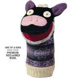 Wool Cow Puppet by Cate & Levi