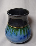 Blue or Purple Pot by Lori Bonz