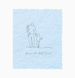 You're the Best Father's Day Greeting Card by Paper Baristas