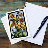 Daffodils Greeting Card by Sarah Angst