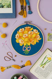 Daffodils Embroidery Kit by Rikrack Embroidery
