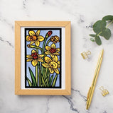Daffodils Greeting Card by Sarah Angst