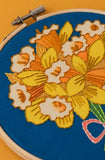Daffodils Embroidery Kit by Rikrack Embroidery