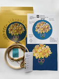 Daffodils Embroidery Kit by Rikrack Embroidery