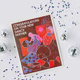 New Dance Partner Baby Card by Heartell Press