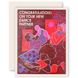 New Dance Partner Baby Card by Heartell Press