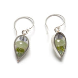 Inverted Teardrop Earrings by Ashka Dymel