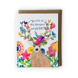 Mule Deer Sympathy  Greeting Card by Honeyberry Studios
