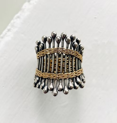 Defenced Ring - Mixed Metals by Zuzko Jewelry