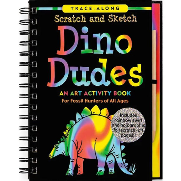 Scratch and Sketch: Dino Dudes