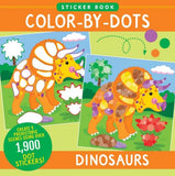 Color-by-Dots Sticker Book: Dinosaurs