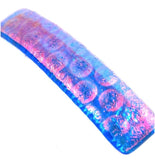 Dichroic Glass Dots Barrette - Medium by Glass Town USA