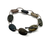 Double Drilled Rock Bracelet by Jennifer Nunnelee
