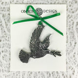 Peace Dove Ornament by Oberon Design