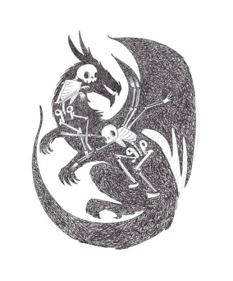 Dragon Animus Print by Cat Rocketship