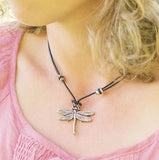 Dragonfly Necklace by Oberon Design