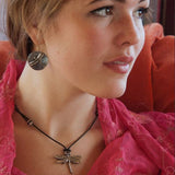 Dragonfly Necklace by Oberon Design