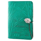 Dragonfly Pond Original Leather Journal by Oberon Design
