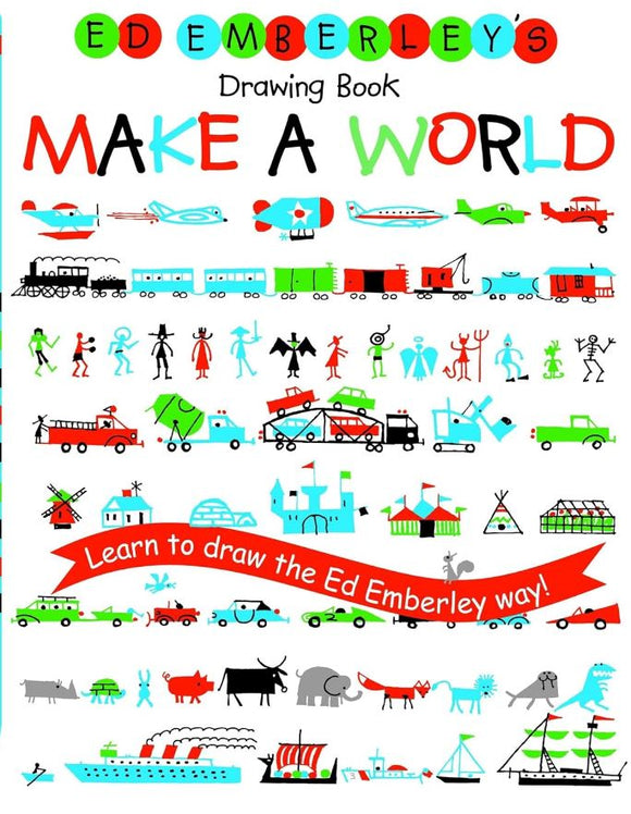 Ed Emberley's Drawing Book: Make a World