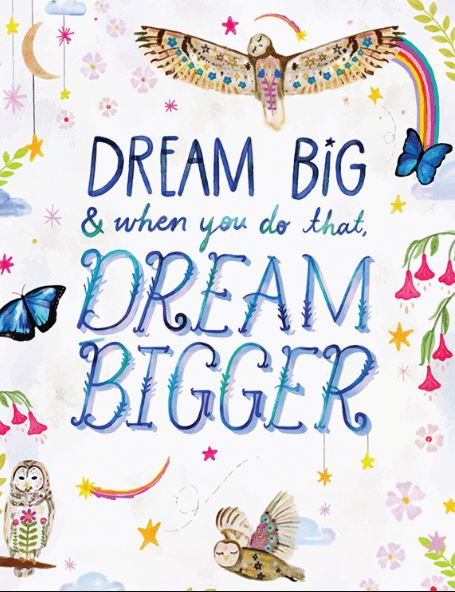 Dream Big Graduation Card from Artists to Watch