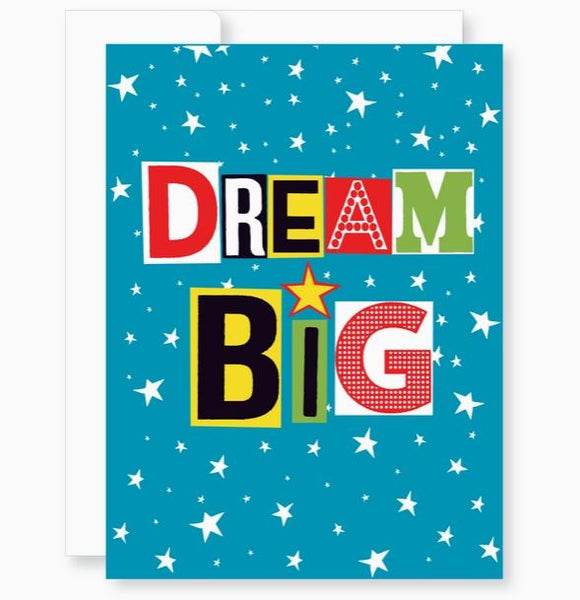 Congratulations Dream Big Greeting Card from Great Arrow Cards