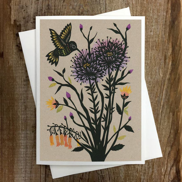 An Easy Morning's Ride Greeting Card by Angie Pickman