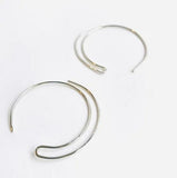 Eclipse Hoop Earrings by Trecy Bleich