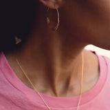 Eclipse Hoop Earrings by Trecy Bleich