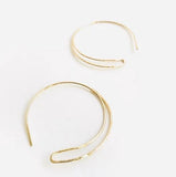 Eclipse Hoop Earrings by Trecy Bleich
