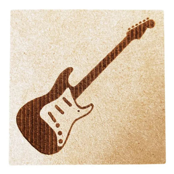 Electric Guitar Wooden Magnet by High Strung Studios