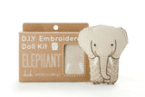 Elephant Embroidery Kit by Kiriki Press